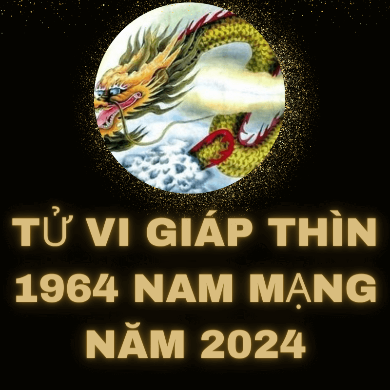 Tử vi giáp thìn 1964 nam mạng năm 2024