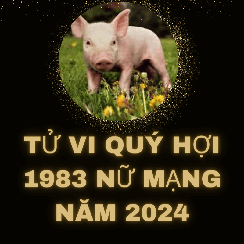 Tử vi quý hợi 1983 nữ mạng năm 2024