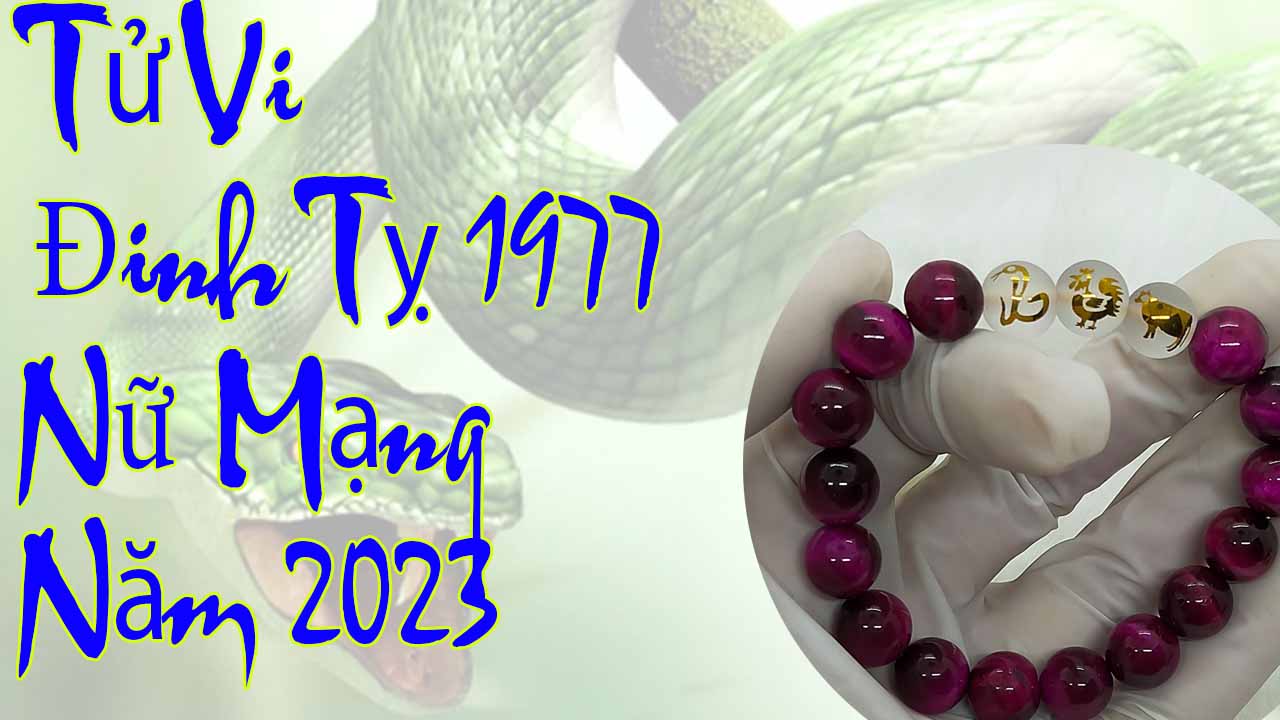 Tử vi Đinh Tỵ 1977 nữ mạng năm 2023