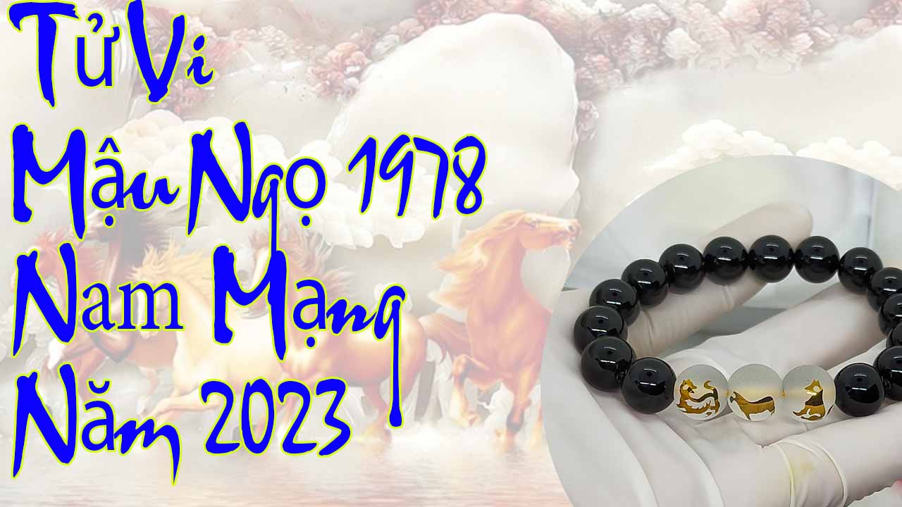 Tư vi mậu ngọ 1978 nam mạng năm 2023